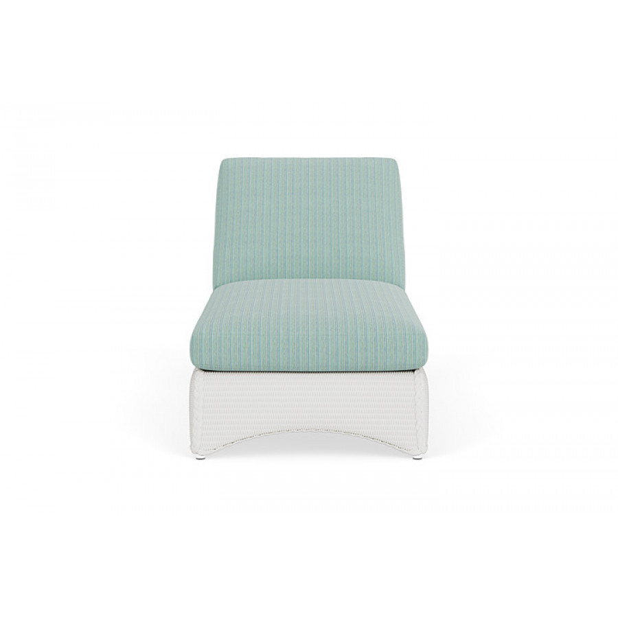 Lloyd Flanders™ Loom Chaise - Matte White