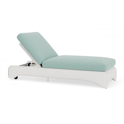 Lloyd Flanders™ Loom Chaise - Matte White