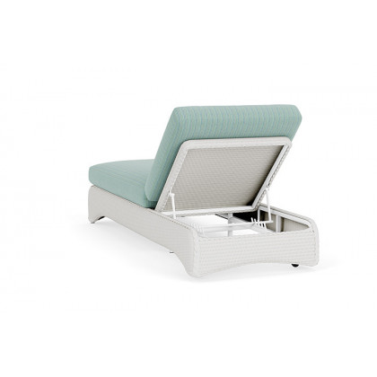Lloyd Flanders™ Loom Chaise - Matte White