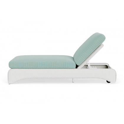 Lloyd Flanders™ Loom Chaise - Matte White