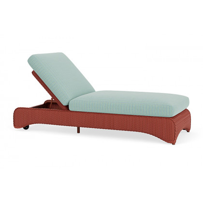 Lloyd Flanders™ Loom Chaise - Terracotta