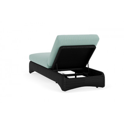 Lloyd Flanders™ Loom Chaise - Ebony
