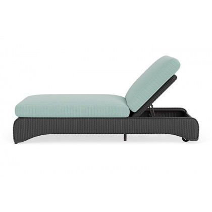 Lloyd Flanders™ Loom Chaise - Charcoal