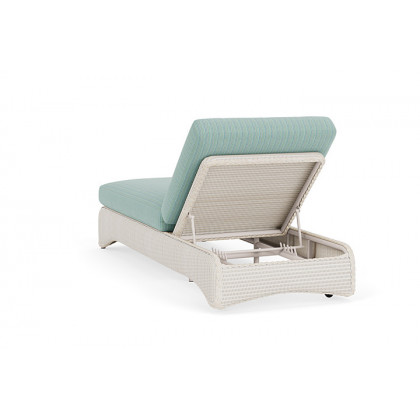 Lloyd Flanders™ Loom Chaise - Antique White