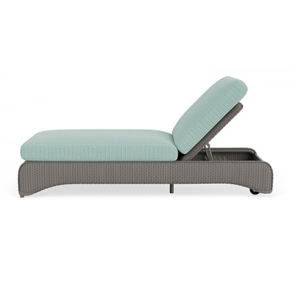 Lloyd Flanders™ Loom Chaise - Pewter