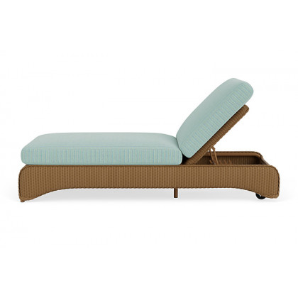 Lloyd Flanders™ Loom Chaise - Hickory