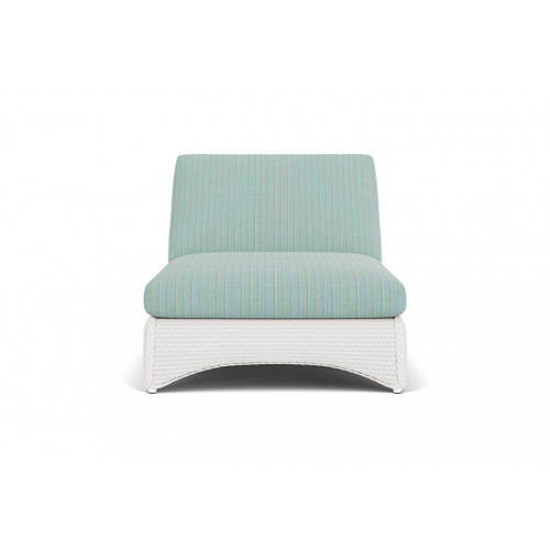 Lloyd Flanders™ Loom Double Chaise - White