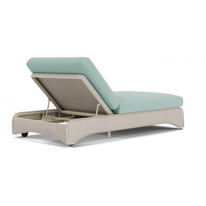 Lloyd Flanders™ Loom Double Chaise - Linen