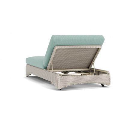 Lloyd Flanders™ Loom Double Chaise - Linen