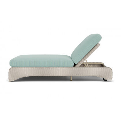 Lloyd Flanders™ Loom Double Chaise - Linen
