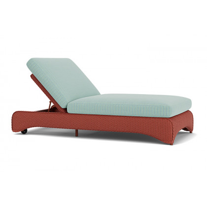 Lloyd Flanders™ Loom Double Chaise - Terracotta