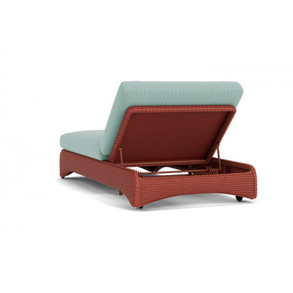Lloyd Flanders™ Loom Double Chaise - Terracotta
