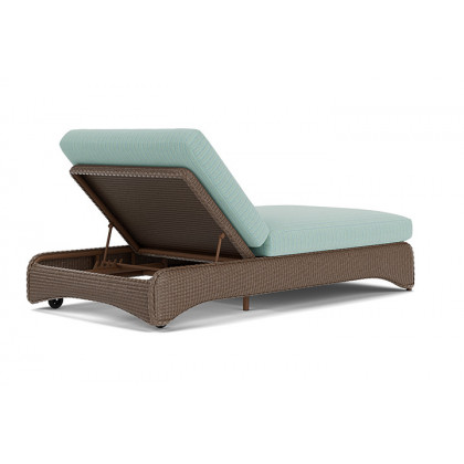 Lloyd Flanders™ Loom Double Chaise - Bark