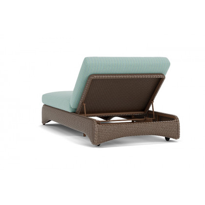 Lloyd Flanders™ Loom Double Chaise - Bark