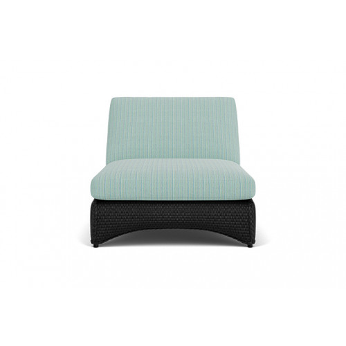 Lloyd Flanders™ Loom Double Chaise - Ebony