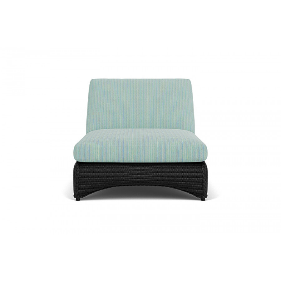 Lloyd Flanders™ Loom Double Chaise - Ebony