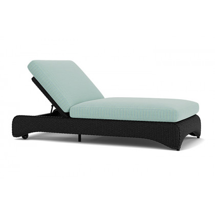 Lloyd Flanders™ Loom Double Chaise - Ebony