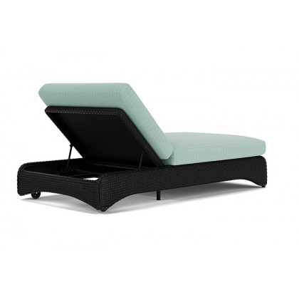 Lloyd Flanders™ Loom Double Chaise - Ebony