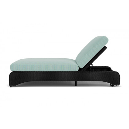 Lloyd Flanders™ Loom Double Chaise - Ebony