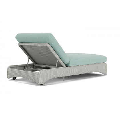 Lloyd Flanders™ Loom Double Chaise - Platinum