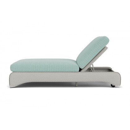 Lloyd Flanders™ Loom Double Chaise - Platinum