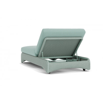 Lloyd Flanders™ Loom Double Chaise - Sea Glass