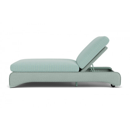 Lloyd Flanders™ Loom Double Chaise - Sea Glass