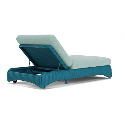Lloyd Flanders™ Loom Double Chaise - Peacock