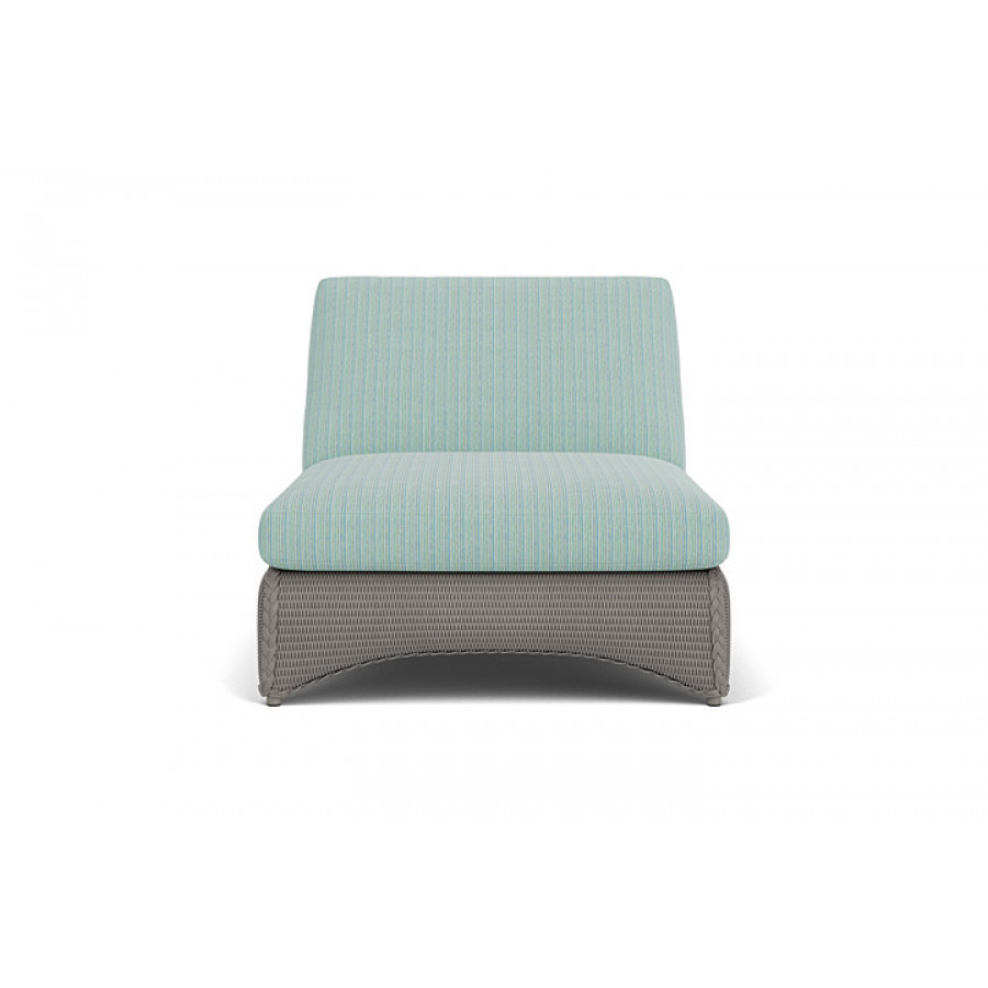 Lloyd Flanders™ Loom Double Chaise - Pewter