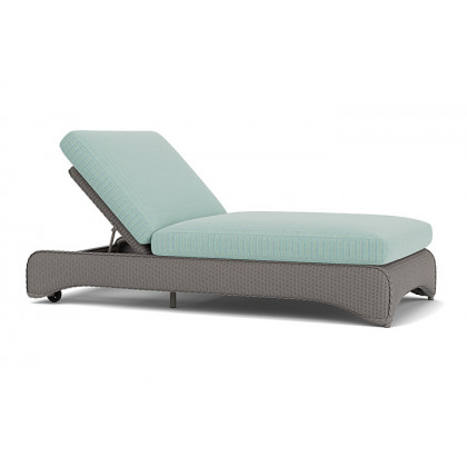 Lloyd Flanders™ Loom Double Chaise - Pewter