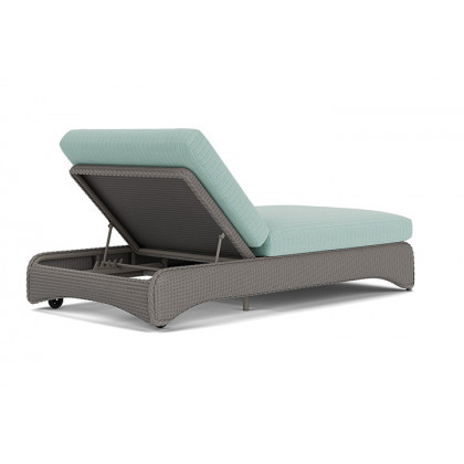 Lloyd Flanders™ Loom Double Chaise - Pewter