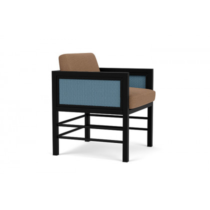 Lloyd Flanders™ Southport Dining Armchair - Stillwater, Canvas Natural