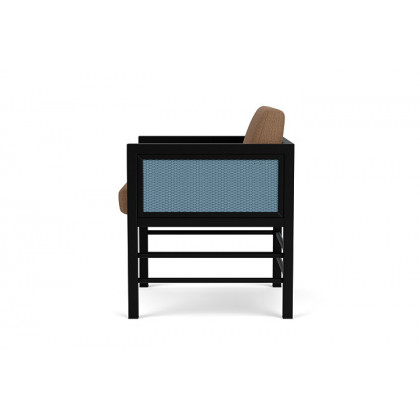 Lloyd Flanders™ Southport Dining Armchair - Stillwater, Canvas Natural