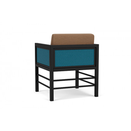 Lloyd Flanders™ Southport Dining Armchair - Peacock, Canvas Natural