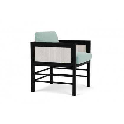 Lloyd Flanders™ Southport Dining Armchair - Antique White, Unearth Dew