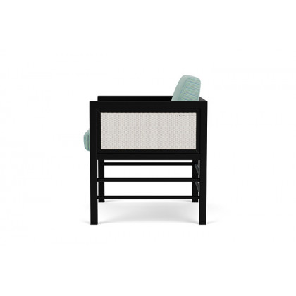 Lloyd Flanders™ Southport Dining Armchair - Antique White, Unearth Dew