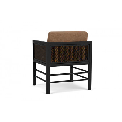 Lloyd Flanders™ Southport Dining Armchair - Mink, Canvas Natural