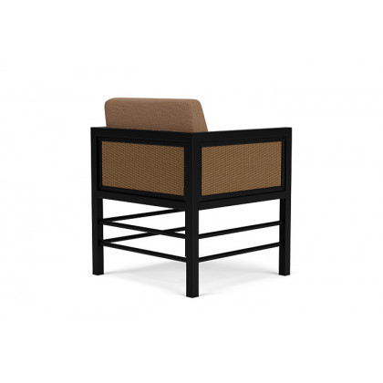Lloyd Flanders™ Southport Dining Armchair - Hickory, Canvas Natural