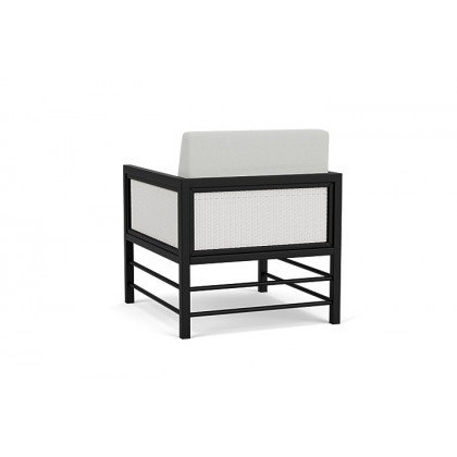 Lloyd Flanders™ Southport Lounge Chair - Matte White, Loveboat Mint