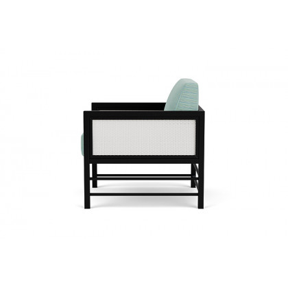 Lloyd Flanders™ Southport Lounge Chair - Matte White, Unearth Dew