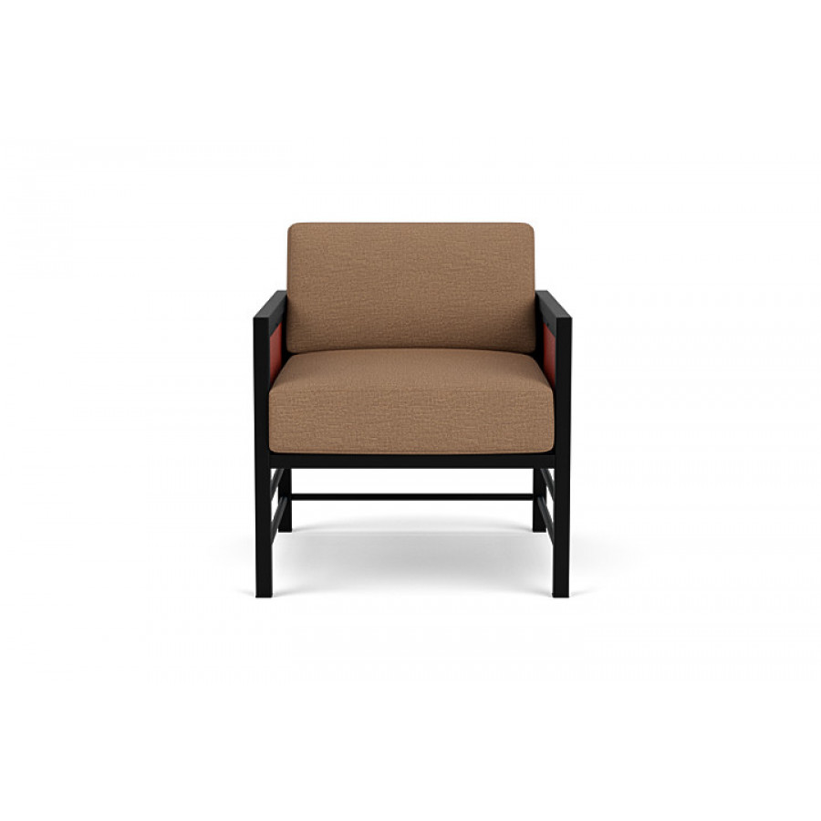Lloyd Flanders™ Southport Lounge Chair - Terracotta, Canvas Natural