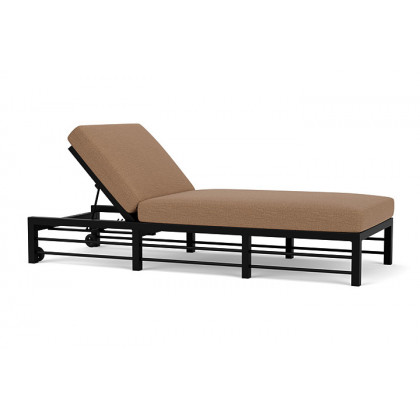Lloyd Flanders™ Southport Chaise  - White, Canvas Natural