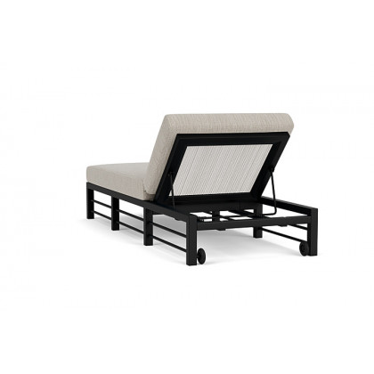 Lloyd Flanders™ Southport Chaise  - White, Callen Celadon