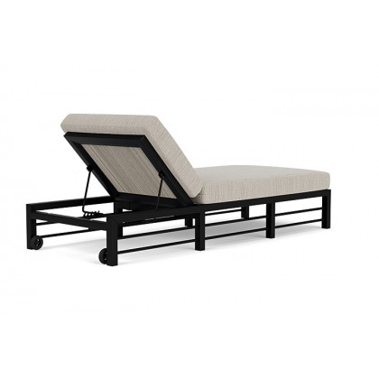 Lloyd Flanders™ Southport Chaise  - Linen, Callen Celadon