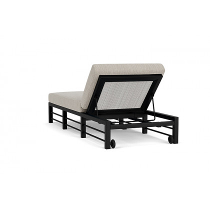Lloyd Flanders™ Southport Chaise  - Matte White, Callen Celadon