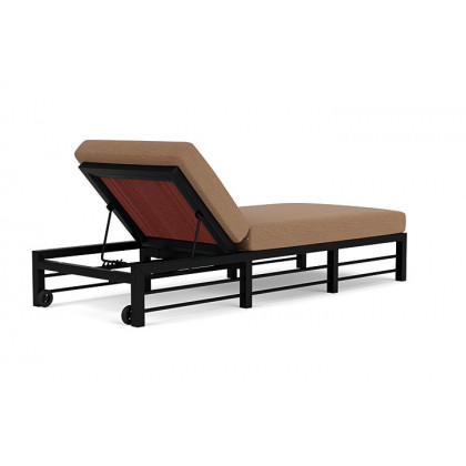 Lloyd Flanders™ Southport Chaise  - Terracotta, Canvas Natural