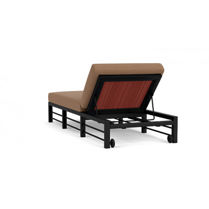 Lloyd Flanders™ Southport Chaise  - Terracotta, Canvas Natural