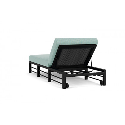 Lloyd Flanders™ Southport Chaise  - Charcoal, Unearth Dew