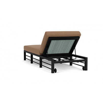 Lloyd Flanders™ Southport Chaise  - Sea Glass, Canvas Natural