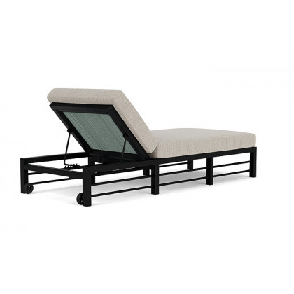 Lloyd Flanders™ Southport Chaise  - Sea Glass, Callen Celadon